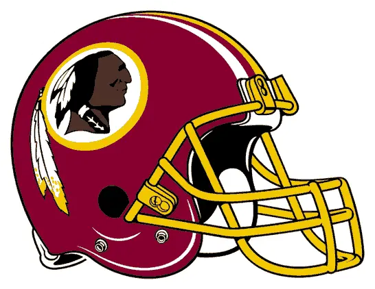 Seeing Red In Washington Logo Michigan Football Helmet Png Washington Redskins Logo Image