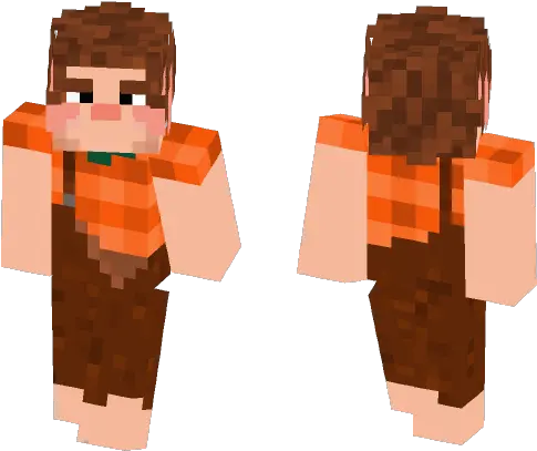 Download Wreck It Ralph Minecraft Skin For Free Dude Perfect Minecraft Skins Png Wreck It Ralph Logo