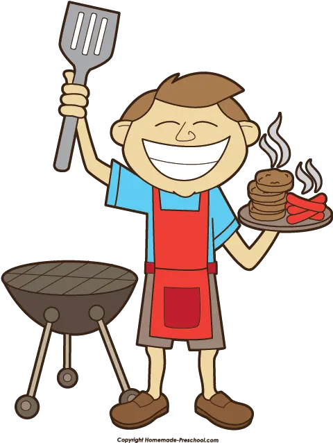 Man Clipart Bbq Clipart Png Man Clipart Png