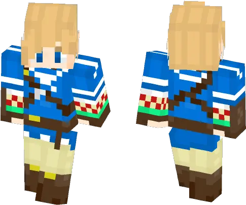 Download Link Of The Wild Dazai Osamu Minecraft Skin Png Breath Of The Wild Link Png