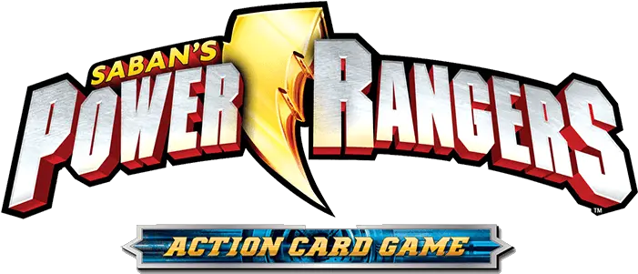 Power Rangers Action Card Game Power Rangers Action Card Game Png Power Rangers Logo Png