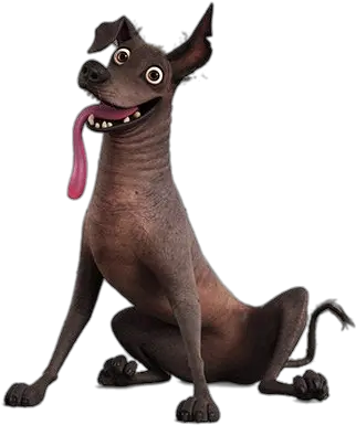 Coco Dog Dante Sitting Png Image Transparent