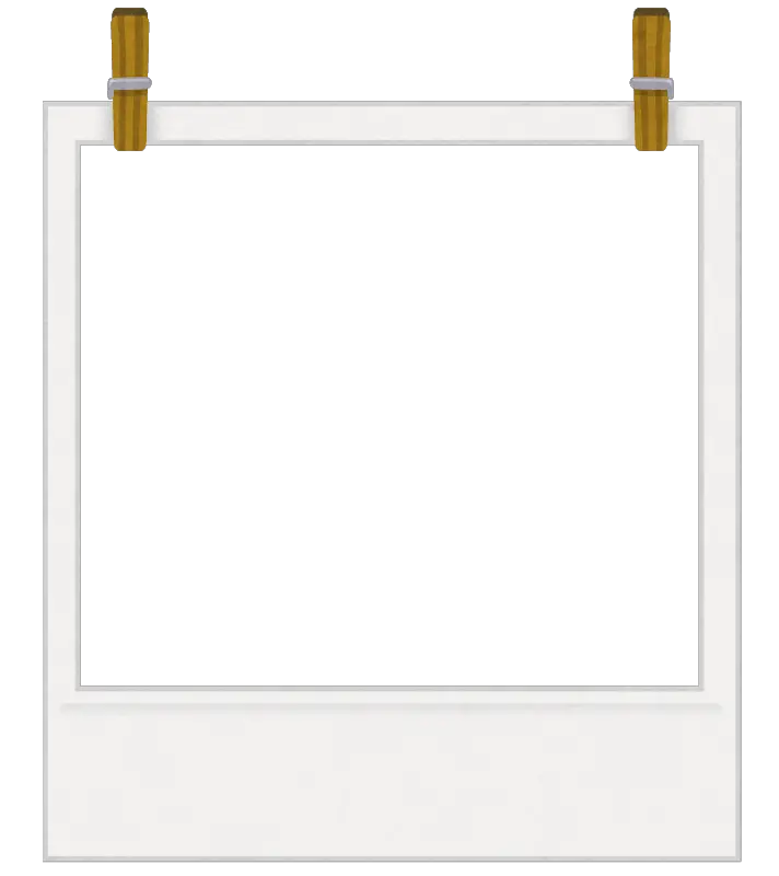 Polaroid Photo Template Png