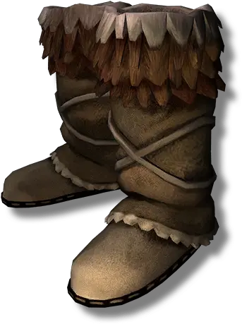 Deerskin Boots The Long Dark Wiki Fandom Deer Hide Boots Png Boots Png