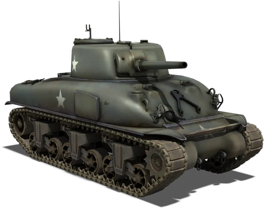 M4a1 Sherman Official Heroes U0026 Generals Wiki Sherman Tank Transparent Background Png Tank Png