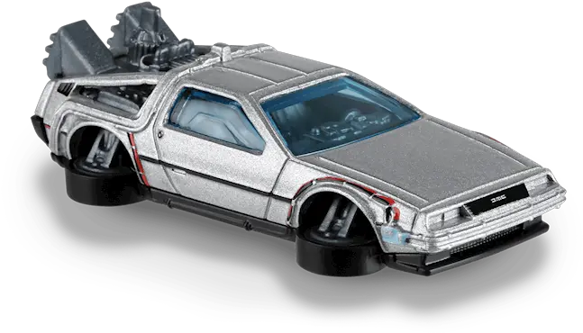 Download Hd Back To The Future Time Machine Hot Wheels Delorean Hover Mode Png Time Machine Png