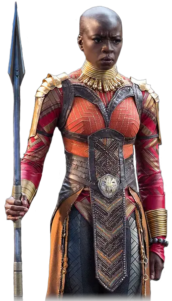 Download Hd Okoye Black Panther Female Warriors Black Panther Okaye Png Warrior Transparent Background