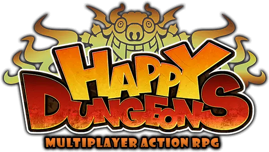 Happy Dungeons Official Site Multiplayer Action Rpg Language Png Playstation 4 Logos