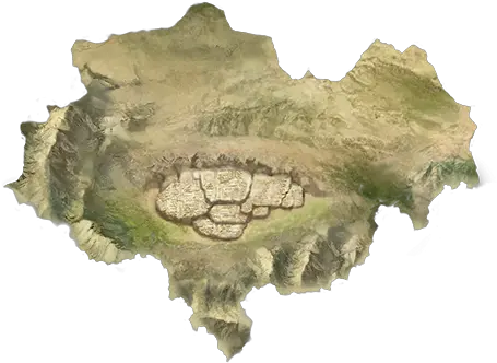 Ruins Of Deserta Final Fantasy Wiki Fandom Map Png Final Fantasy Vi Icon