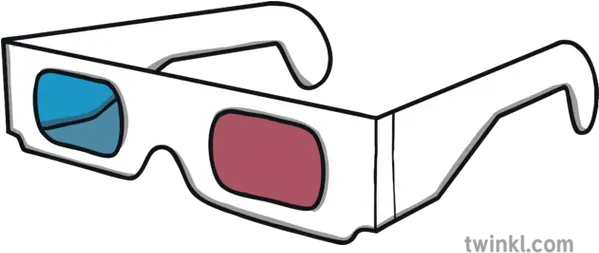 3d Glasses Retro Cinema Object Ks1 Eyfs Retro 3d Glasses Png 3d Glasses Png