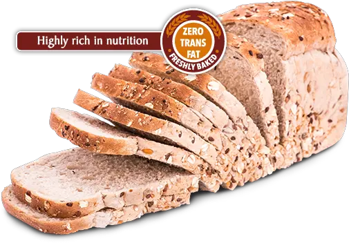 Slice Of Bread English Oven Multigrain Bread Transparent Calories In Multigrain Bread 2 Slices Png Slice Of Bread Png