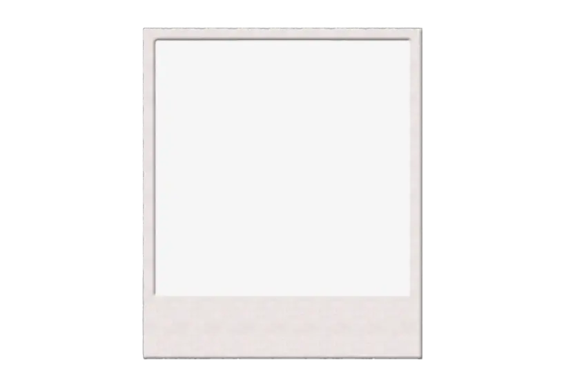 Landscape Polaroid Frame Png