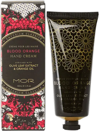 Mor Emporium Classics Blood Orange Hand Cream Mor Emporium Classics Png Blood Hand Png