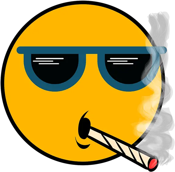 A Cool Thug Life Tee For Gangster Smiley Smoking Cigarette Tshirt Design Cigar Smoker Dope Swag Round Beach Towel Gangster Smiley Png Thug Life Cigarette Png