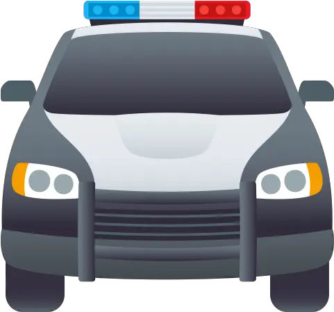 Police Car That Manages To Police Car Emoji Png Car Emoji Png