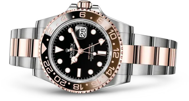 Rolex Gmt Master Ii In Oystersteel And Gold M126711chnr Rolex Gmt Master 2 Rose Png Outer Worlds Diamond Icon