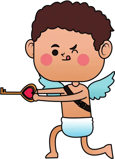 Baby Cupid Cartoon Icon Niño Con Una Lira Png Cupid Icon