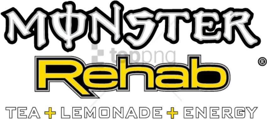 Monster Rehab Monster Energy Rehab Logo Png Monster Energy Logo Png