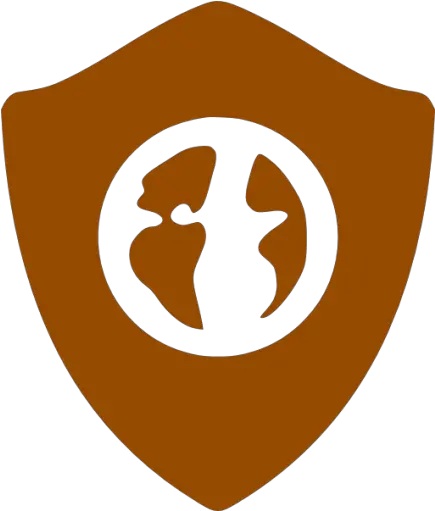 Brown Web Shield Icon Free Brown Shield Icons Icon Png Shield Icon Transparent