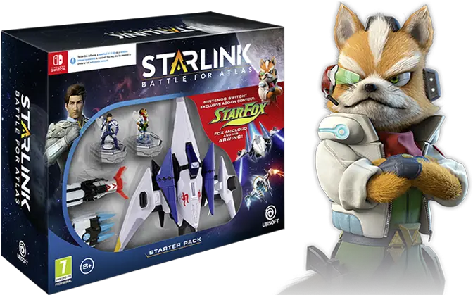 Battle For Atlas Battle For Atlas Starter Pack Nintendo Switch Png Star Fox Png