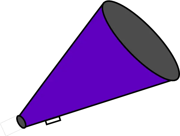 Red Cheer Megaphone Clipart Free White And Purple Megaphone Png Megaphone Clipart Png