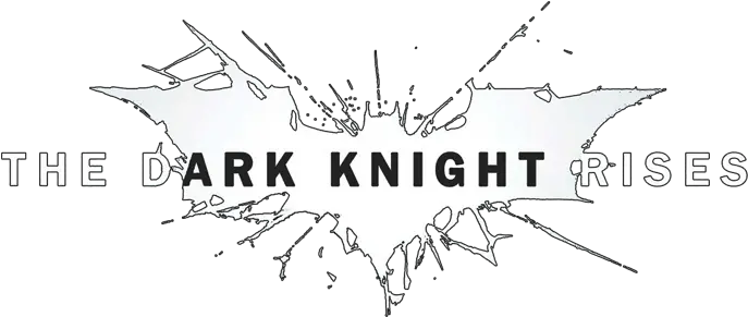 Dark Knight Rises Logo Png Black Dark Knight Rises Clear Logo Dark Knight Logo Png