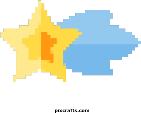 Star Printable Pixel Art Png Pixel Star Png