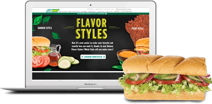 Download Flavor Styles Sandwich Fast Food Full Size Png Fast Food Subway Sandwich Png