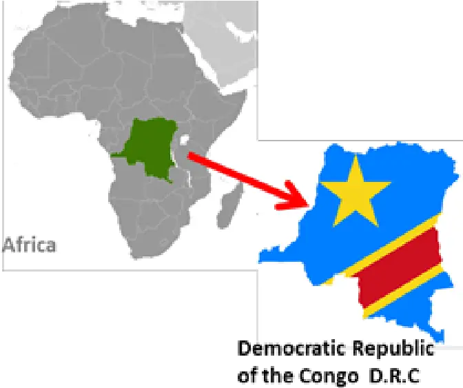 Map Of Democratic Republic Congo In Africa Download Democratic Republic Of Congo Africa Png Africa Png