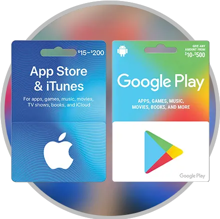 Gift Card Speedway Google Play Card For Iphone Png Apple Itunes Logo