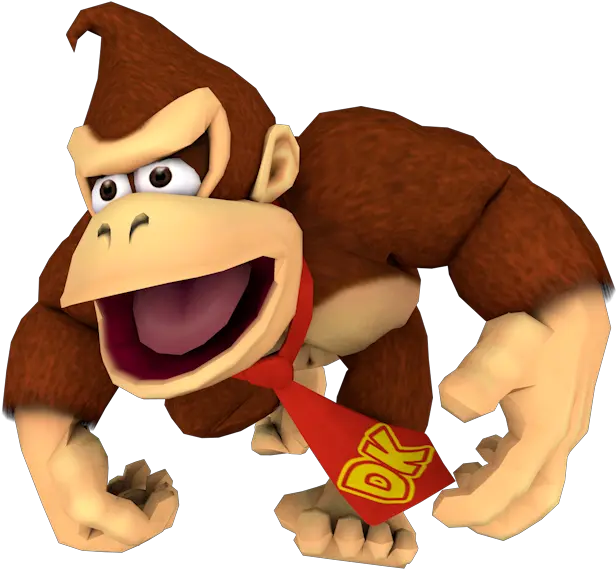 Download Zip Archive Original Donkey Kong Models Donkey Kong 3d Model Png Donkey Kong Transparent