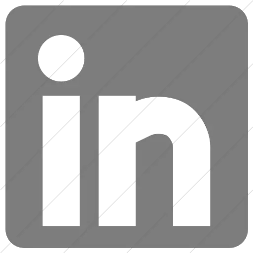 Simple Dark Gray Raphael Linkedin Icon Linkedin Dark Grey Logo Png Linkedin Logo Black And White