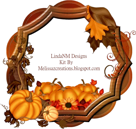 Download Hd 50 Cluster Frame Happy Fall Thanksgiving Thanksgiving Cluster Frames Png Fall Frame Png