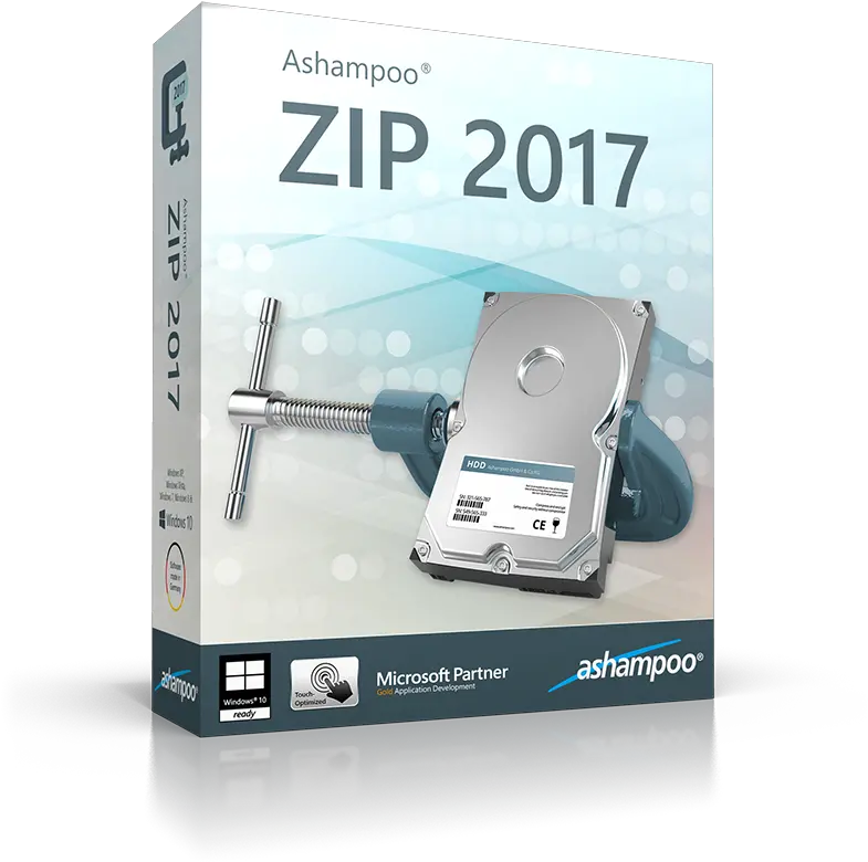 Ashampoo Zip 2017 Overview Ashampoo Zip Free Png Windows Zip File Icon