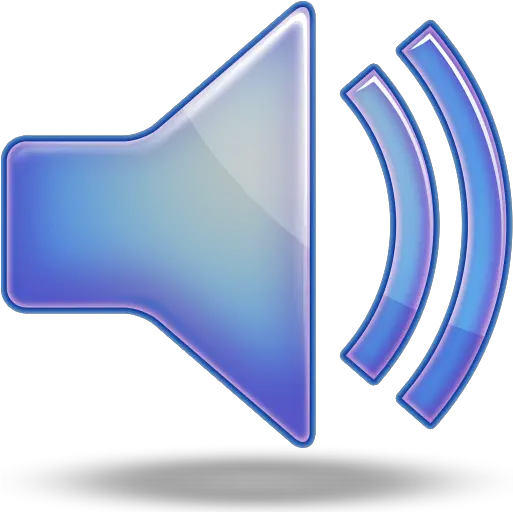 Sound Icon Sound Logo Blue Png Sound Icon Transparent