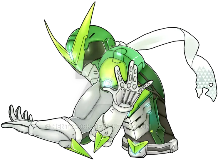 Download Commission Overwatch Genji Sentai Art Full Size Overwatch Genji Sentai Art Png Overwatch Genji Png