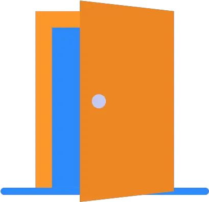 Door Free Buildings Icons Vertical Png Open Door Icon Png