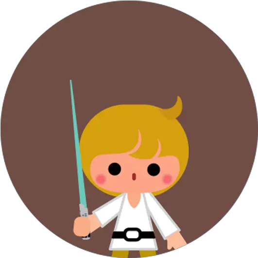 Luke Skywalker Style A Luke Skywalker Dibujo Animado Png Luke Skywalker Transparent