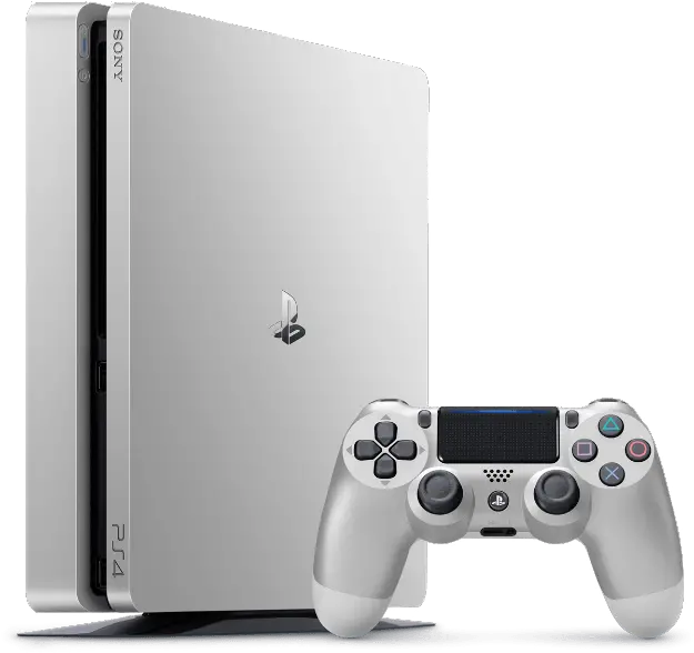 Looks Like Weu0027re Getting A Silver Ps4 Slim After The Golden One Silver Ps4 Slim Png Uncharted 4 Png