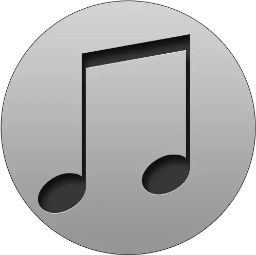 Itunes Icon Transparent Background Eighth Note Png Apple Music Icon Png