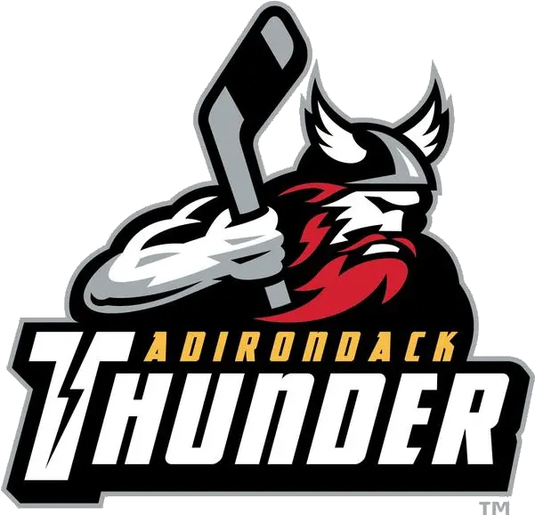 Adirondack Thunder Logo Echl Adirondack Thunder Logo Png Thunder Logo Png