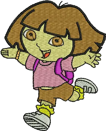 Dora Embroidery Design Free Falcon Cartoon Png Dora Png