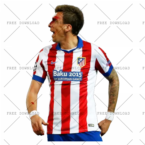 Mario Mandzukic As Png Image With Transparent Background Baku 2015 Mario Transparent Background