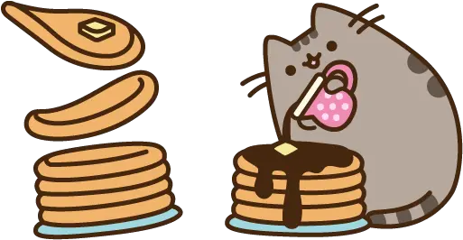 Pusheen And Pancakes Cursor U2013 Custom Browser Extension Pusheen The Cat Png Pusheen Cat Png