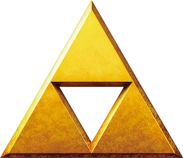 Zelda Legend Of Zelda Triforce Transparent Png Zelda Triforce Png