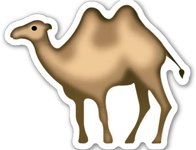 Camel Clipart Bactrian Camel With No Background Two Humped Camel Emoji Png Camel Transparent Background