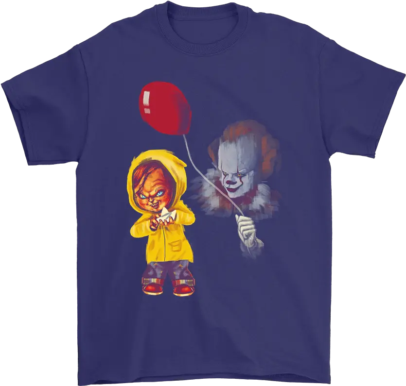 It Pennywise Georgie Chucky Stephen King Shirts U2013 Teeqq Store Iverson Shirt Step Over Png Chucky Png