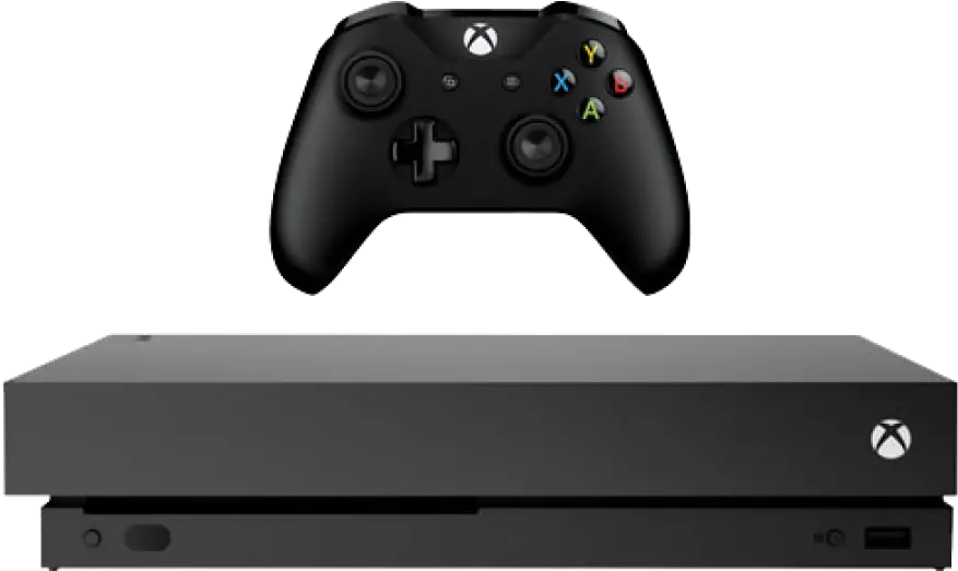 Xbox One X Console 1tb Black Xbox One X Black Png Xbox One X Png