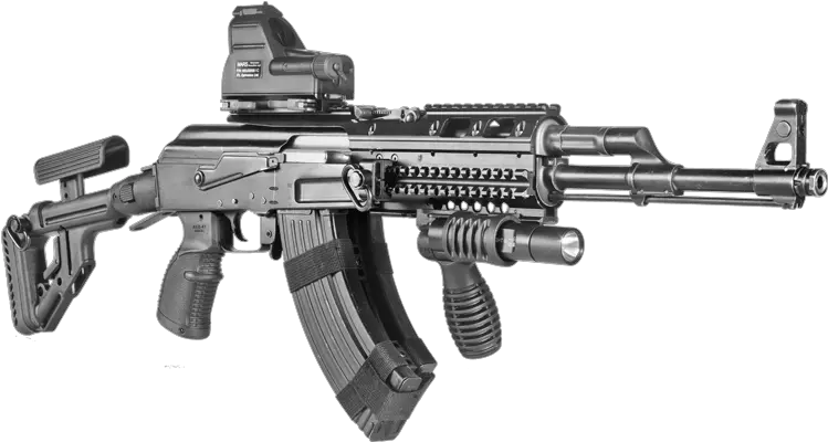 Download 1457 Milled Ak 47 Uas 3d Png Fab Defense Ak Stock Ak 47 Transparent Background