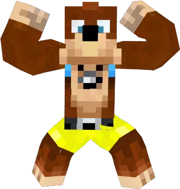 Steve Minecraft Banjo Kazooie Skin Png Banjo Png